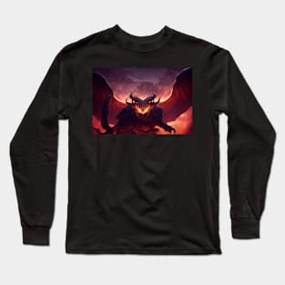 Fire demon 2 Long Sleeve T-Shirt